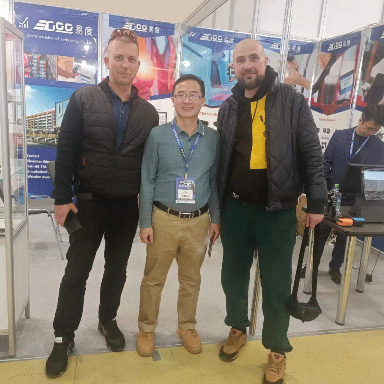 Shenzhen Edoo-lot Technology Co, Ltd participated in the 18th Russian Retail Exhibition