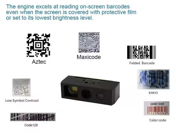Fast barcode scanning module