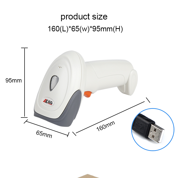 Handheld barcode reader
