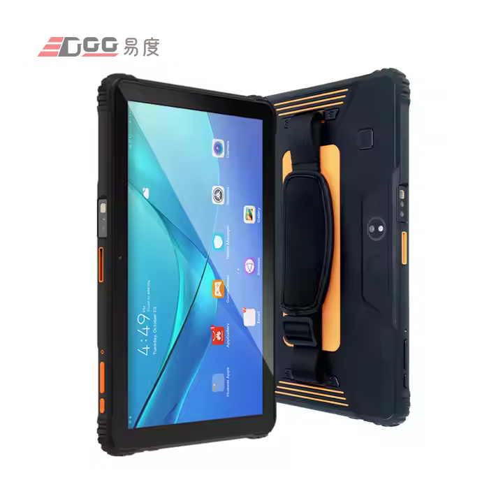 EDOO P1020 Rugged  IP67 Waterproof 4G Network 8500mAh Battery Tablet with Barcode Scanner for Outdoo