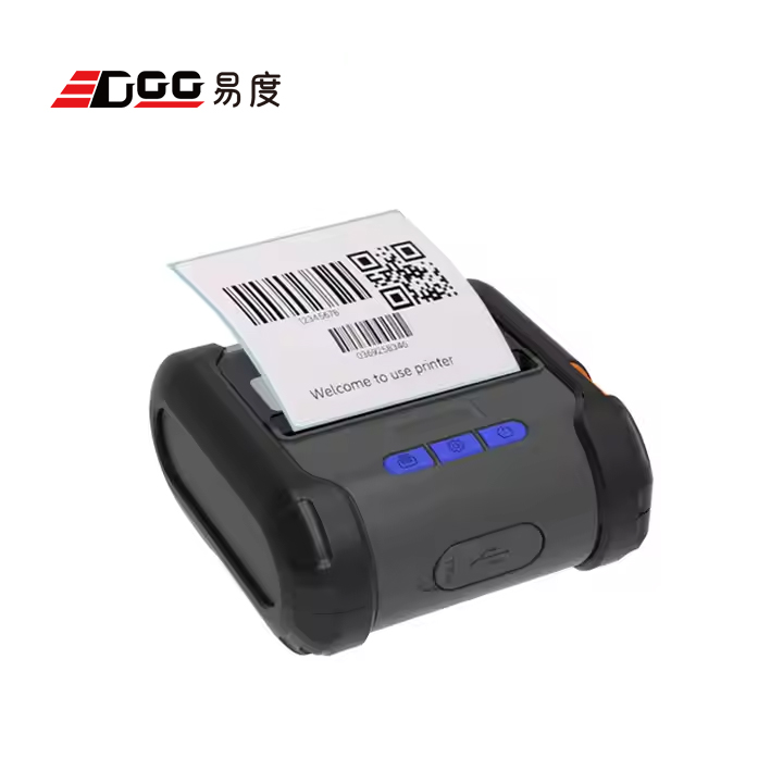 ED804B Imprimante Wristband Printer Handheld BT Thermal and Label Printer With 30-80mm Adjusting Pap