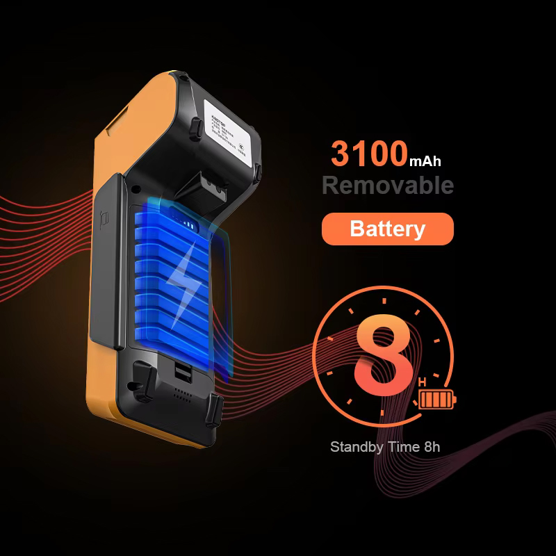 DEOO EP600 Android12 2GB Ram 16GB Rom 4G Hand Bill Machine Magnetic Card NFC Handheld Mobile Portable Cash Register POS System
