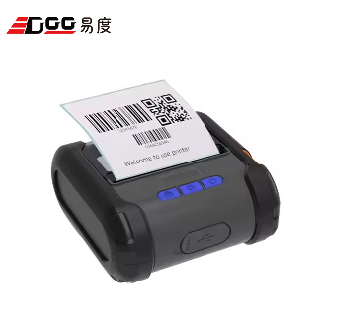 EDOO ED804B thermal printer: A portable Bluetooth thermal label printer with adjustable paper width 